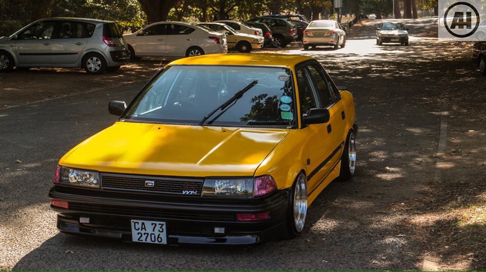 JoeHenley_'s tweet photo. Damn!!! ✨💛 #PhDM #DailyGrind #Rolla #ae #Corolla #stanced https://t.co/7AfYMxbOag