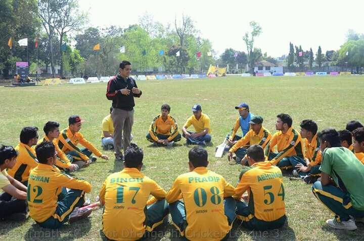 momocricket's tweet photo. "DCL is just a seed. It is yet to grow a tree. We're still to go miles." -Subash Shahi (@SubashDhangadhi) #DCL3 https://t.co/iyeb2g8xs1
