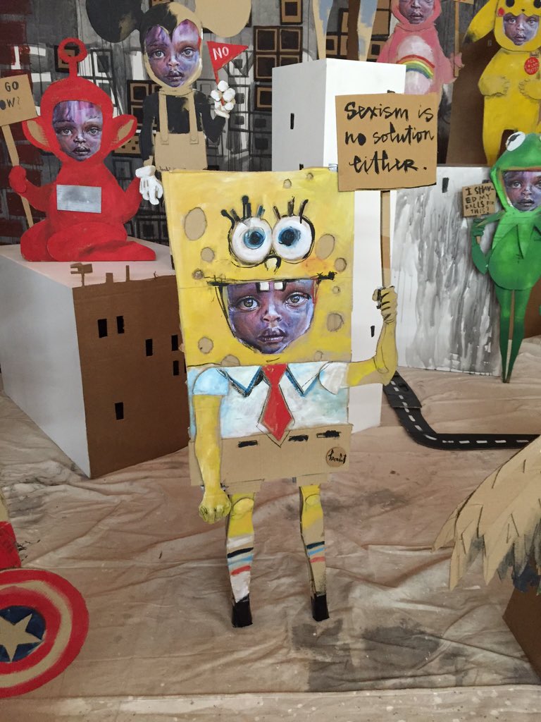 Girlinsocal's tweet photo. .@napgirls meets art. Come support #teamMSO tonight at the @coreyhelford gallery. 7-11. https://t.co/E0cMGBTOr4