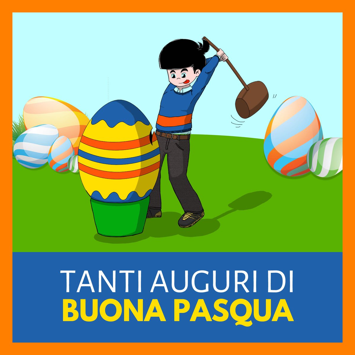 CampaniaChe's tweet photo. #CampaniaChe vi augura una felice #buonapasqua a tutti https://t.co/5eHrIthSvw https://t.co/FEZiQ086mz