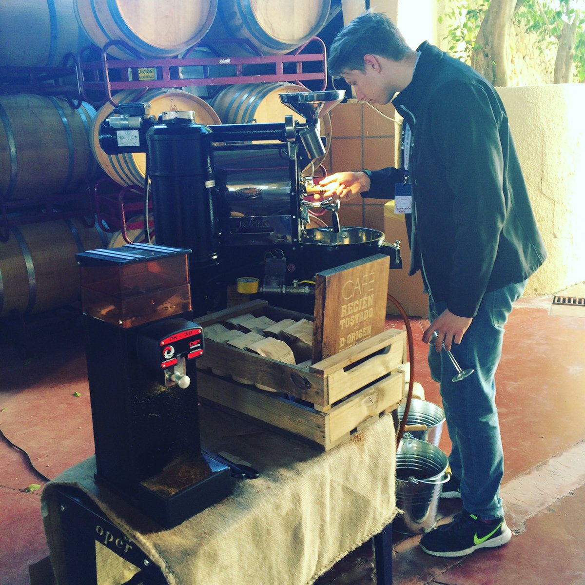 Tostado #cafe con <a href="/dorigencoffee/">D·Origen Coffee</a> en un #sunny #sunday #mendozaexperience