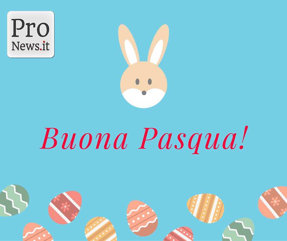 ProNews_it's tweet photo. Tantissimi auguri dalla nostra redazione! #Pasqua2016 #BuonaPasqua https://t.co/YHmhv2wboE