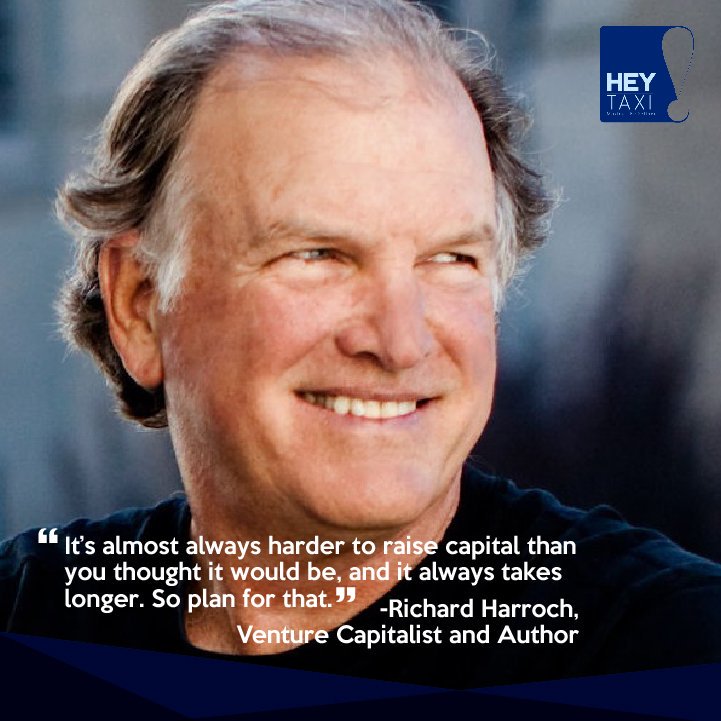 HeyTaxi_BLR's tweet photo. Richard Harroch's advice on raising capital.

#DreamsOnTwoWheels #startup #motivation https://t.co/By0qbqzIBv
