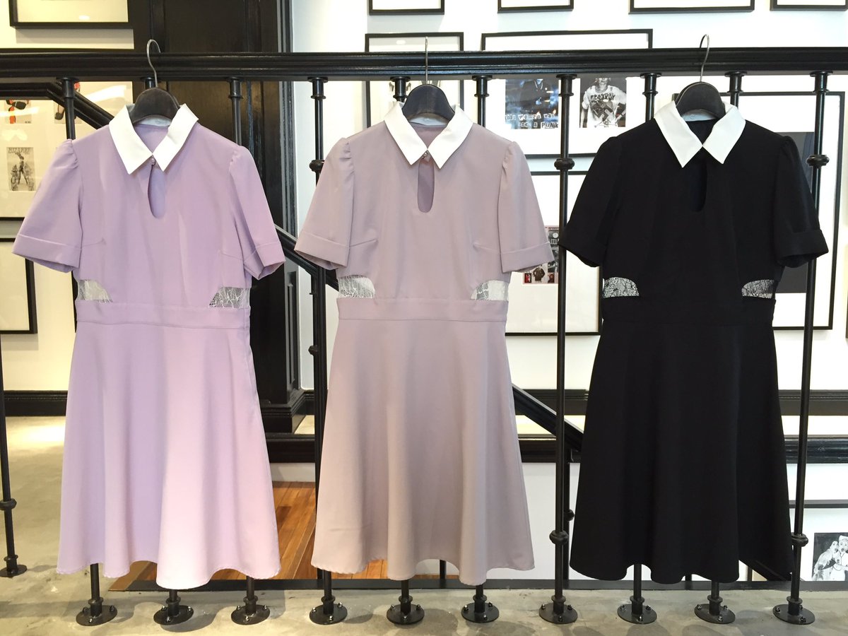 Eatme Shop Info 店舗先行発売アイテム ウエストスルーsh Op 13 000 Tax チュールヨークsh Op 13 000 Tax どちらも襟が取り外し可能なので2wayで着用できます T Co 8xkmukaeoy