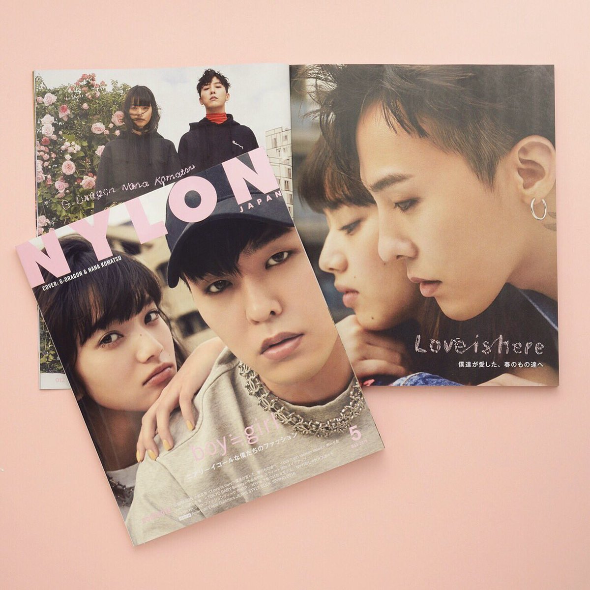 Nylon Japan G Dragon 小松菜奈の特集でお届けするnylon Japan 5月号は明日3 28 月 発売 Web販売分は完売しましたので書店にてお求めください Gdragon 小松菜奈 Bigbang Nylonjapan T Co Fizbrdkwvn Twitter Nylon Japan G Dragon 小松菜奈の特集でお届けするnylon Japan 5月号は明日3 28 月 発売 Web販売分は完売しましたので書店にてお求めください Gdragon 小松菜奈 Bigbang Nylonjapan T Co Fizbrdkwvn Twitter