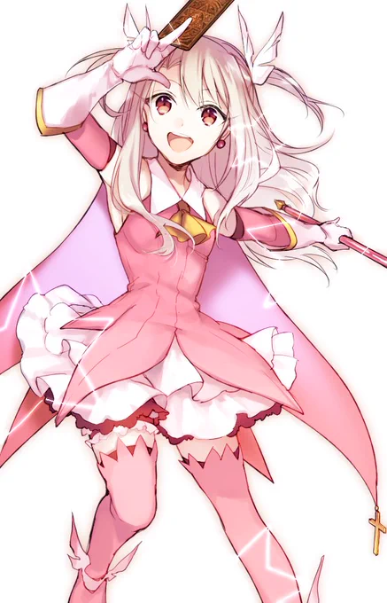 EXTRAアニメ化やらHFの続報でTLが沸いてる中プリヤ描いててすまない… 