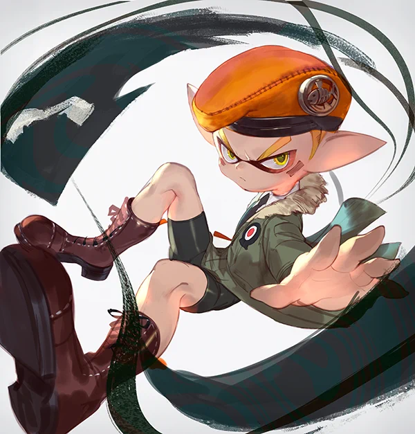 落書きアーミーくん(スプラトゥーン) 