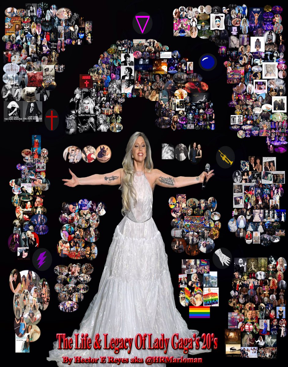 HRmarioman's tweet photo. To @ladygaga I hope you 💖 🎂 🎁 for you. I work so hard to make the story of the eras of your 20's #HappyBirthdayGaga https://t.co/Za9ERPETK9