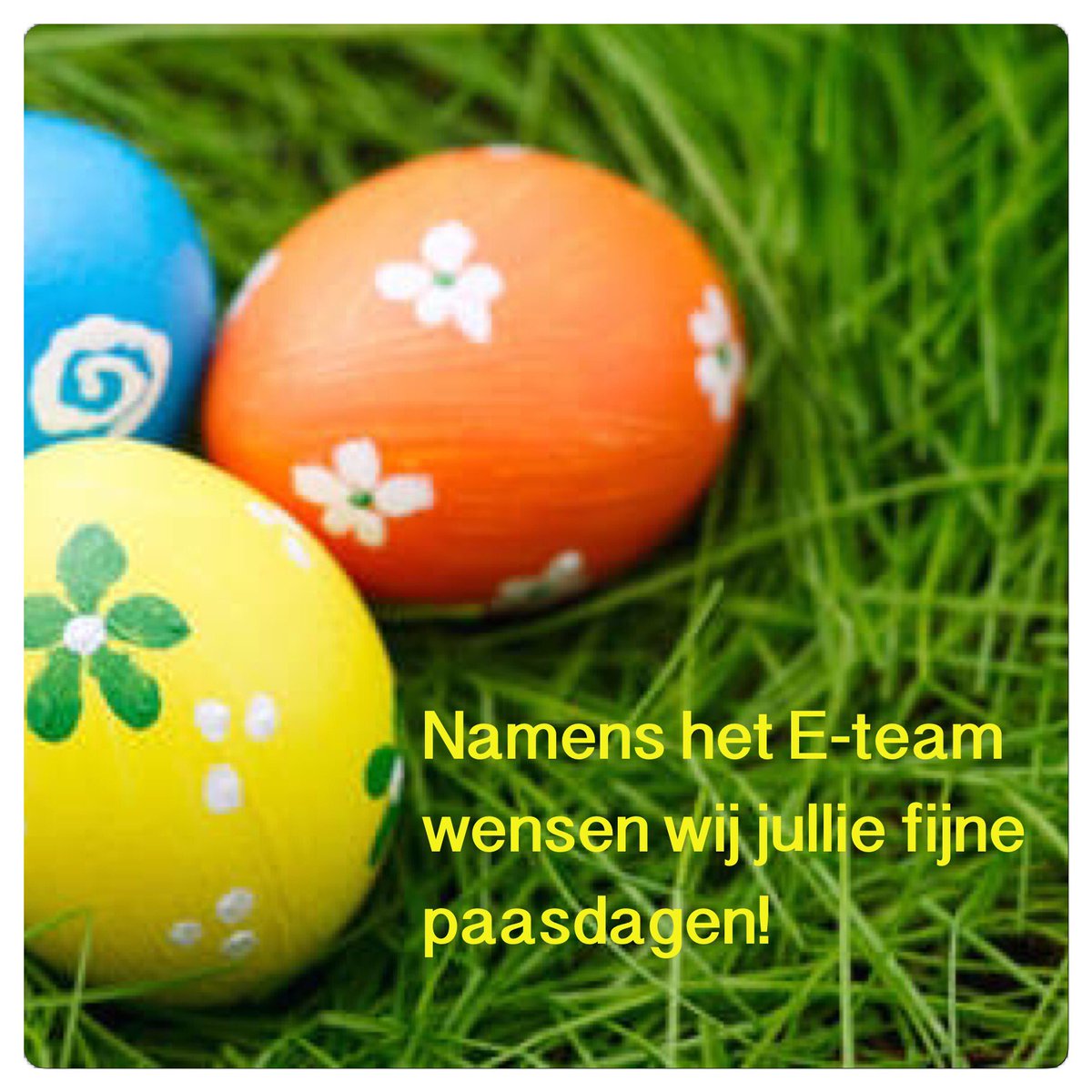 Wat wordt het vandaag, fietsen, lopen of paaseieren zoeken? Of toch van alles wat?