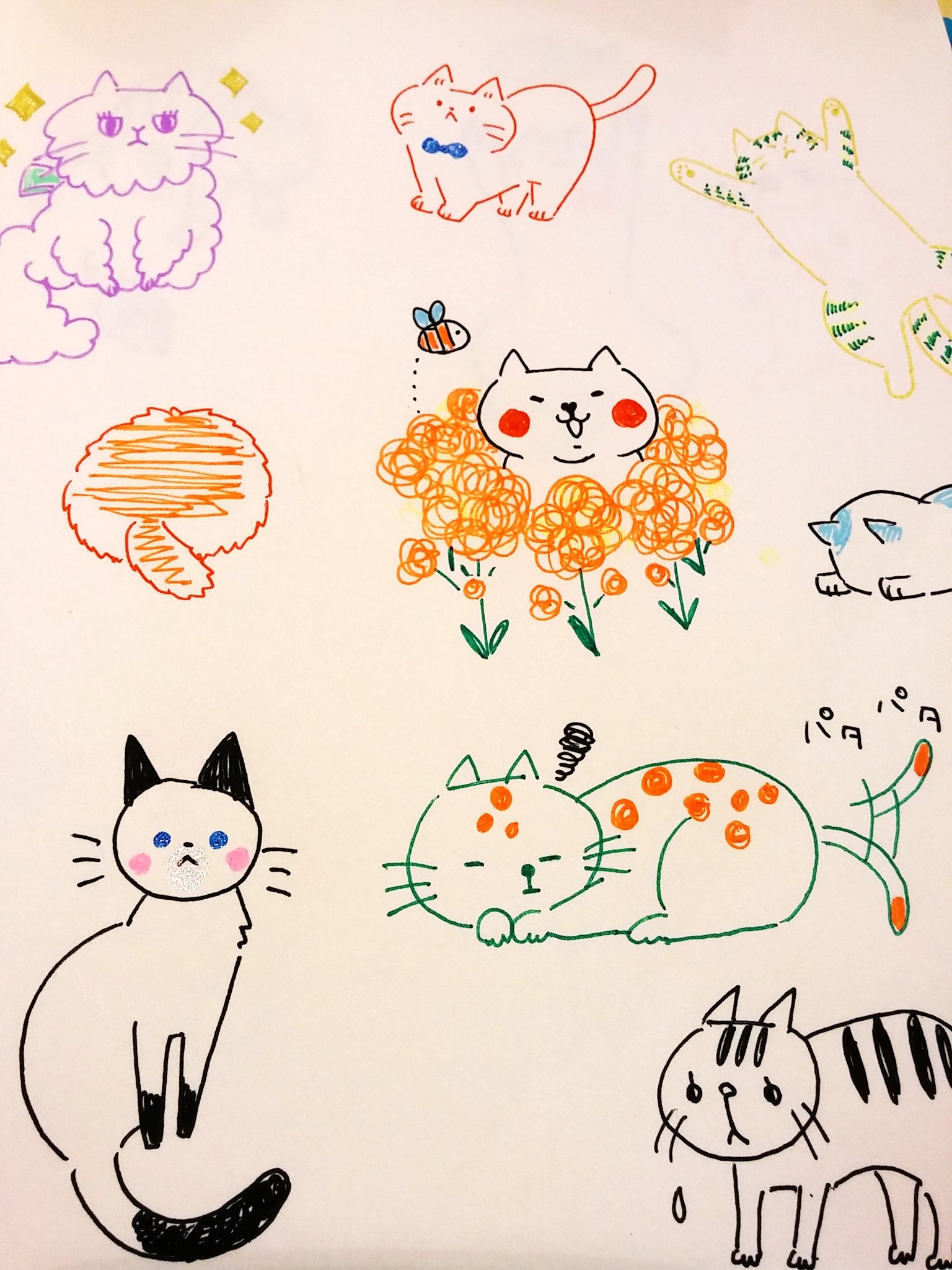 تويتر トゥールズ大阪梅田店 على تويتر 猫のイラストボールペン 本日の実演中に誕生した猫たちです かわいい猫たちがいっぱい ﾟwﾟ にゃー 明日もボールペンや色鉛筆を使ったイラストの実演をする予定です O T Co Oyew3w0uv7