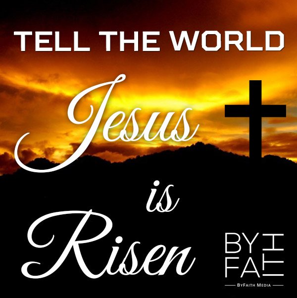 ByFaithMedia's tweet photo. #ResurrectionSunday #HeisRisen #WhenJesus #Resurrection #Salvation #DeathDefeated #Hallelujah #ByFaithMedia #Victory https://t.co/u5adSje3Uv