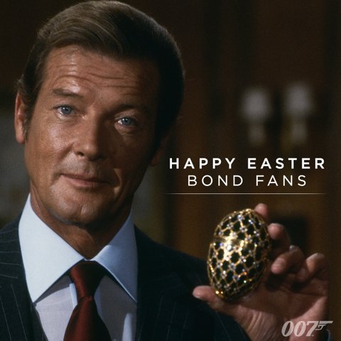 James Bond Happy Easter Bond Fans T Co C4b2xyegig