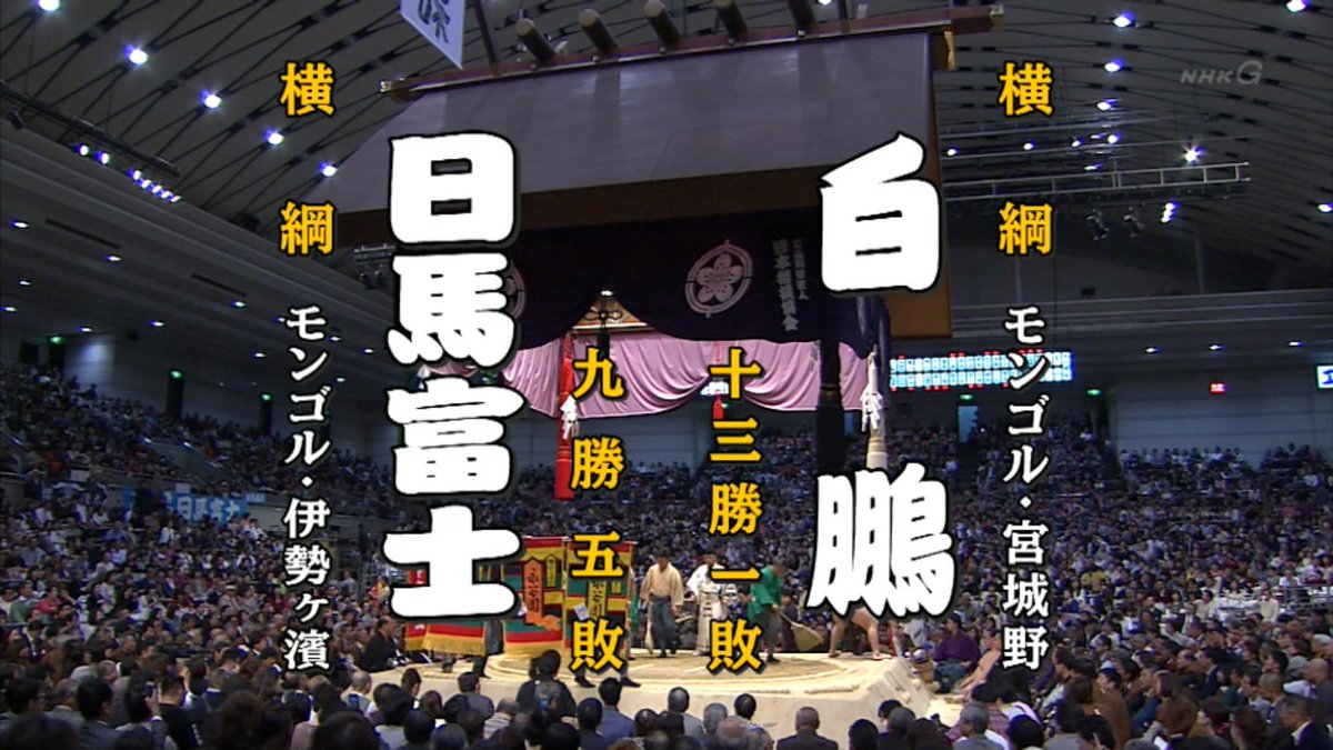 優勝を決めた白鵬の勝ち方に大ブーイング 厳しいヤジに涙し 本当に申し訳ないと思います Togetter