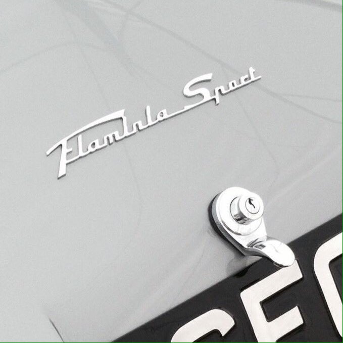 Counter_PointUK's tweet photo. Badge detail of the Lancia Flaminia Sport Zagato. #beautiful https://t.co/NajaN3Pmff