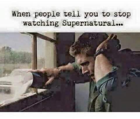 authorcjhart's tweet photo. 😂 never!!
#Supernatural #SPN https://t.co/Pl3tnOpTQa