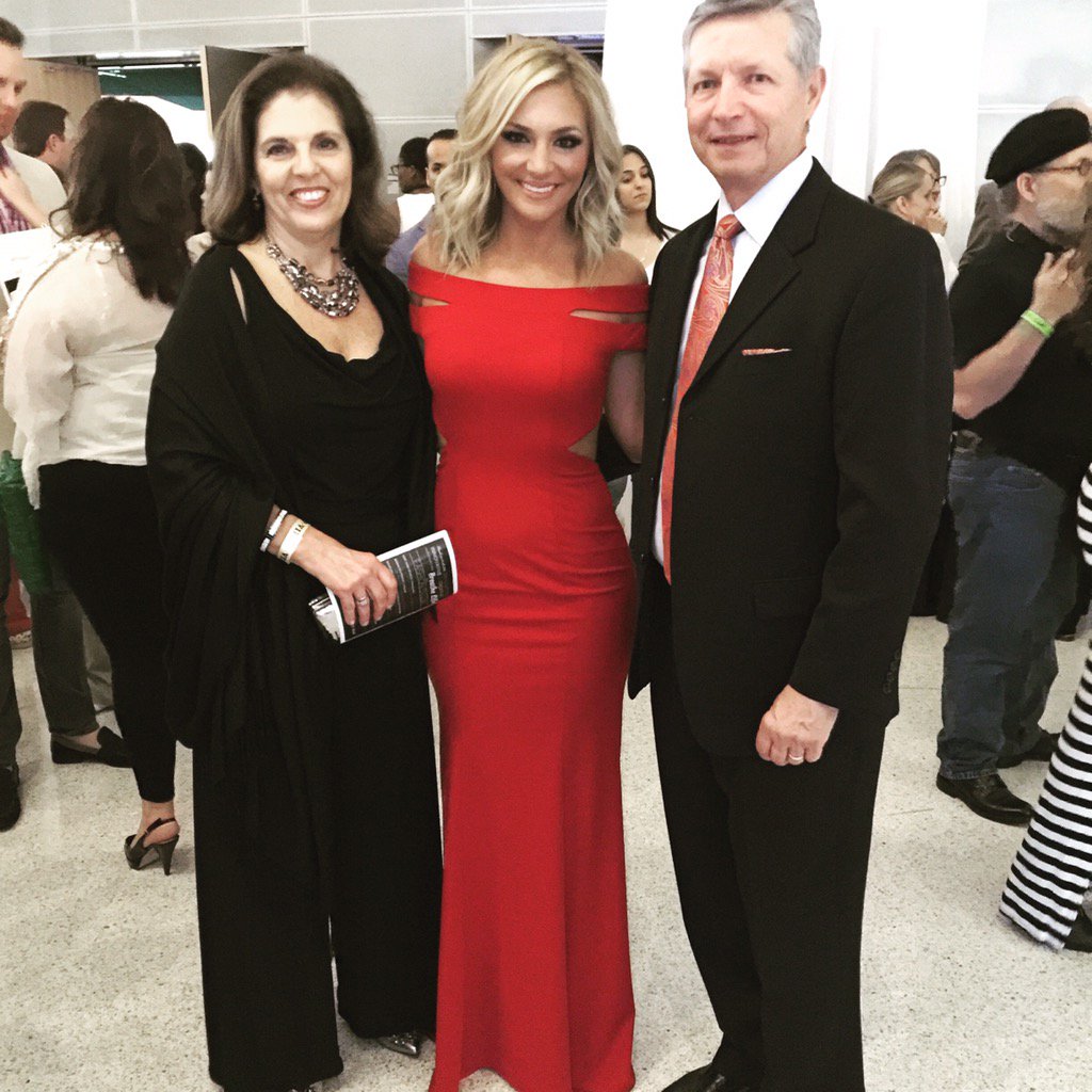 DanielleTrotta's tweet photo. Thankful to have my amazing Mom & Dad sitting front row to support me last night. #FashionDLux @NASCARHall https://t.co/5ZgMQ7Q3Ry