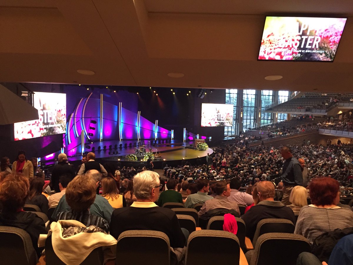 JoeEstesPT's tweet photo. He is Risen! #WillowEaster https://t.co/6TUOEeMz8b