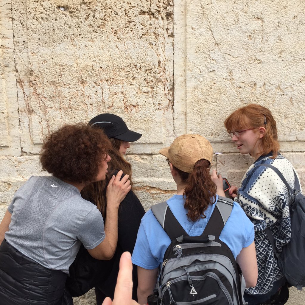 RabbiSernovitz's tweet photo. Powerful to stand at The Egalitarian section of the wall. A step forward. #techerryhill https://t.co/crLCYguuIA