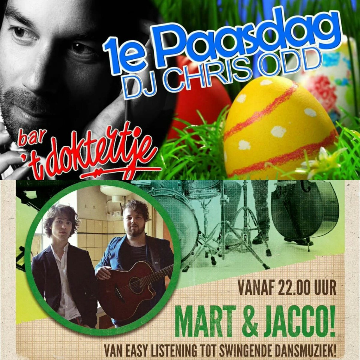 CafedeKruup's tweet photo. Genoeg van het eieren eten?? Vanavond is het tijd voor een gezellig avondje KruupLive! en DJ Chris is ook vd partij! https://t.co/HfRsJmjLtg