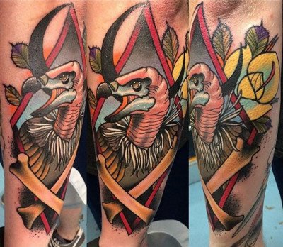 TattedMag's tweet image. Tattoo by Josh Oshier