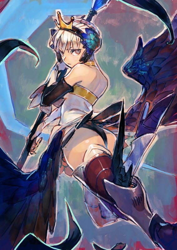 「ざかざかグウェンドリン 」|ainezuのイラスト