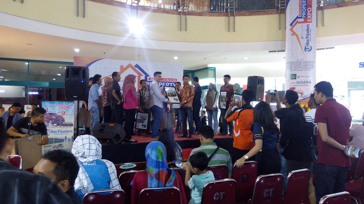 developermuslim's tweet image. Penutupan Tribun Property Expo 2016 | total sales selama pameran 18M | naik 3M dari Expo tahun lalu | #infoPKU