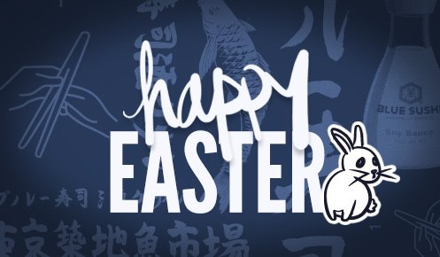 HAPPY EASTER, every-bunny! We are closed today, but we will return to normal business hours Monday, March 28th.