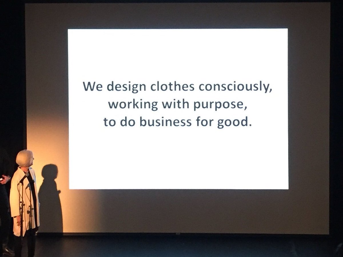 EILEENFISHERNY's tweet photo. Behind the scenes at our company meeting this week. #businessasamovement #CSR #EFVision2020 https://t.co/jSBuc2xnFN