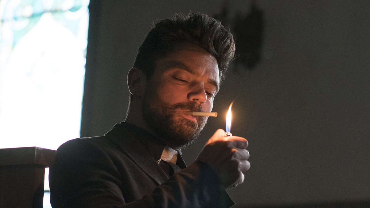 IGN's tweet photo. The pilot for AMC's #Preacher TV series gets the comic book adaptation off to a great start https://t.co/y15qvqWRGC https://t.co/vFJEsh9Bdc