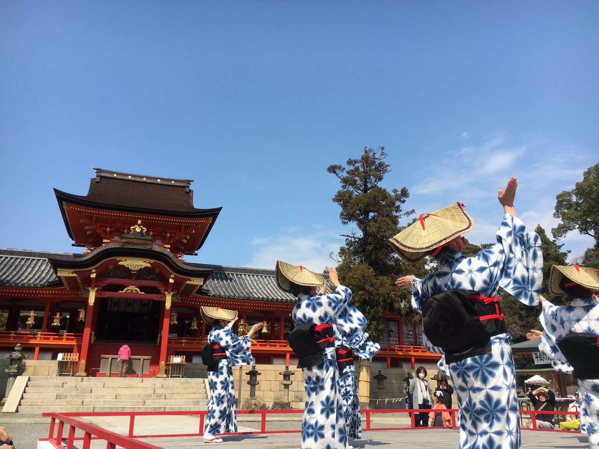 assam_h's tweet image. 石清水八幡宮で♪