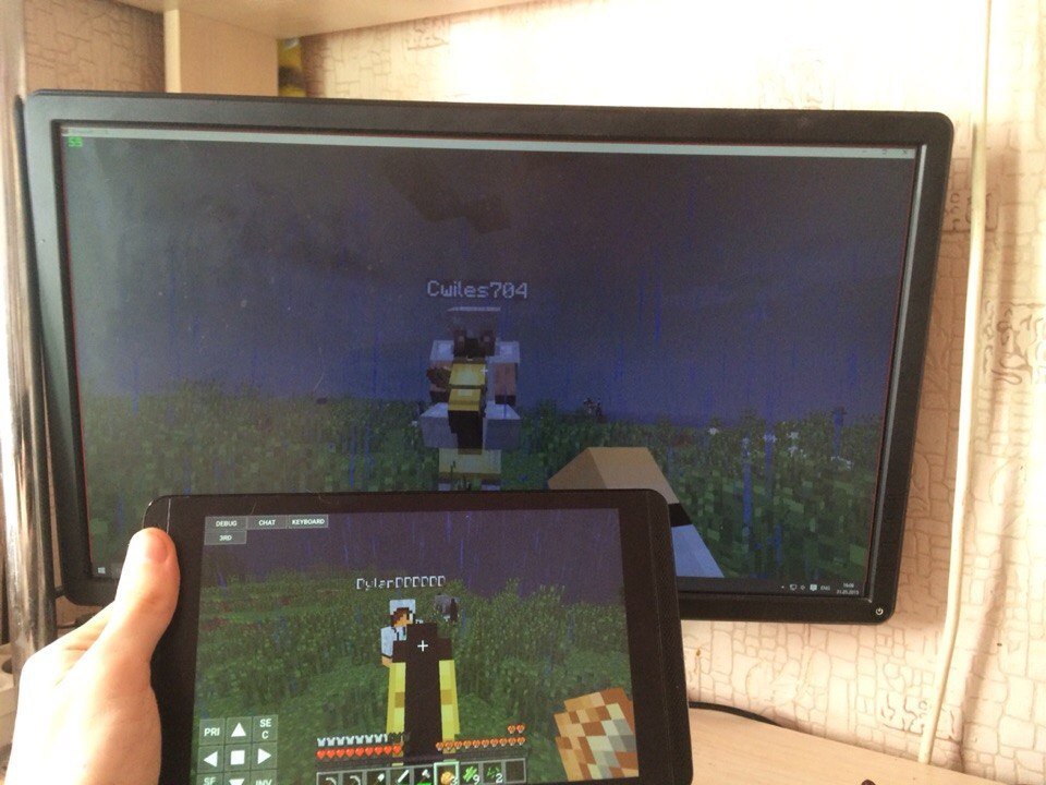 PC Minecraft and Android