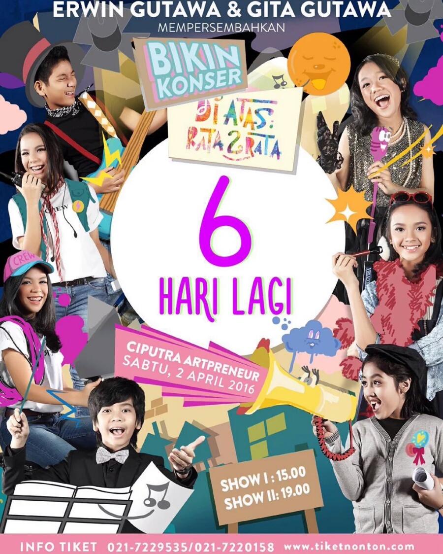 Shaqueenict_'s tweet photo. Selamat malam teman-teman! Yukk kita ramaikan BIKIN KONSER @DiAtasRata2 😆😆 info tiket ada pada gambar😆😆 yuhuuuu🙌🙌🙌🙌🙌 https://t.co/EpSS3cE3VL