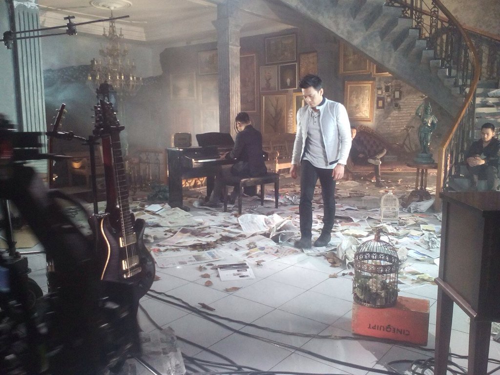 NOAH_ID's tweet image. Hari ini NOAH sedang shooting untuk video klip terbaru mereka