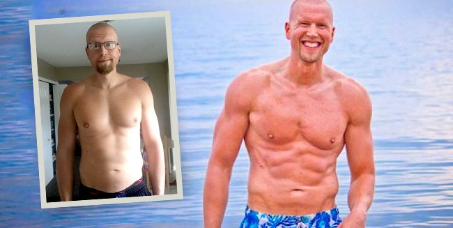 It's the same guy in both pictures, just days apart. Why you shouldn’t envy fitness photos: spr.ly/6011B9XUH