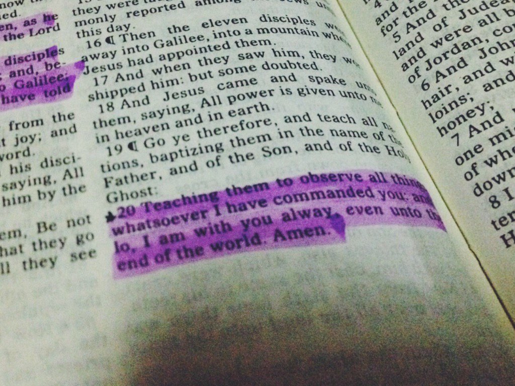 GeanneReiv's tweet image. #VSCO #Matt28:20 #KJV