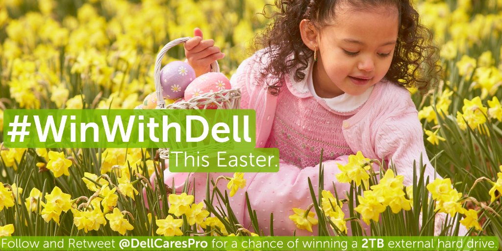 DellCaresPRO's tweet photo. UK ONLY Follow &amp; RT for a chance to win a 2TB Hard Drive this #Easter #WinWithDell T&amp;C's https://t.co/iSiycsn7kc https://t.co/eZj2hCj4fc