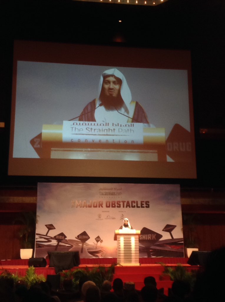 anasnudin's tweet photo. #TheStraightPath #TheMajorObstacles .... a very very fruitful 2 days convention , may Allah swt grants us Jannah . https://t.co/Uh90HvVd7n