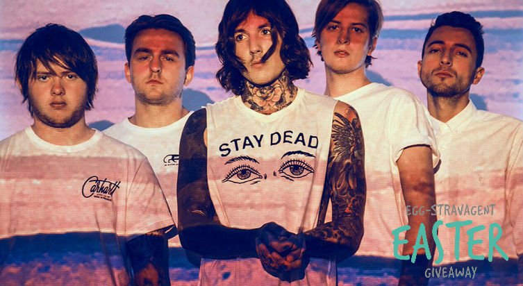 UtilitaArenaBHM's tweet photo. HAPPY EASTER! RT &amp; FOLLOW for the chance to win #BMTH package courtesy of @amplifynews! Go follow now! #giveaway https://t.co/MZGE4X0Yjf