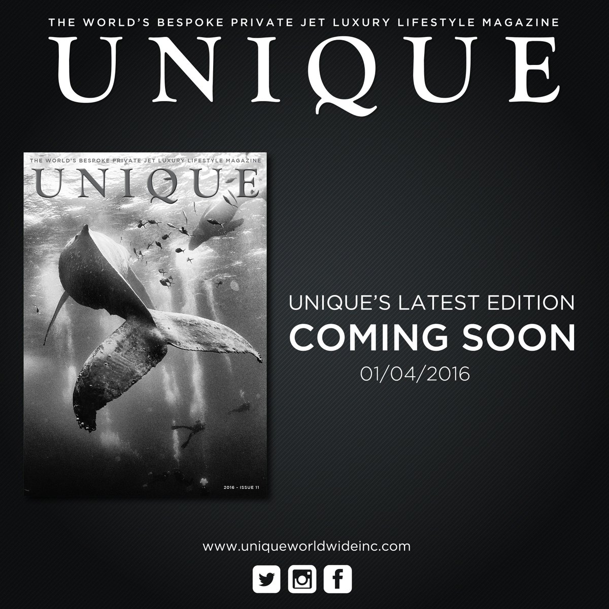 UniqueJetMag's tweet photo. #uniqueprivatejet #publication #issue #April #fbo #privatejets #jets #aviation #luxury #unique https://t.co/0kmU6fF2ob