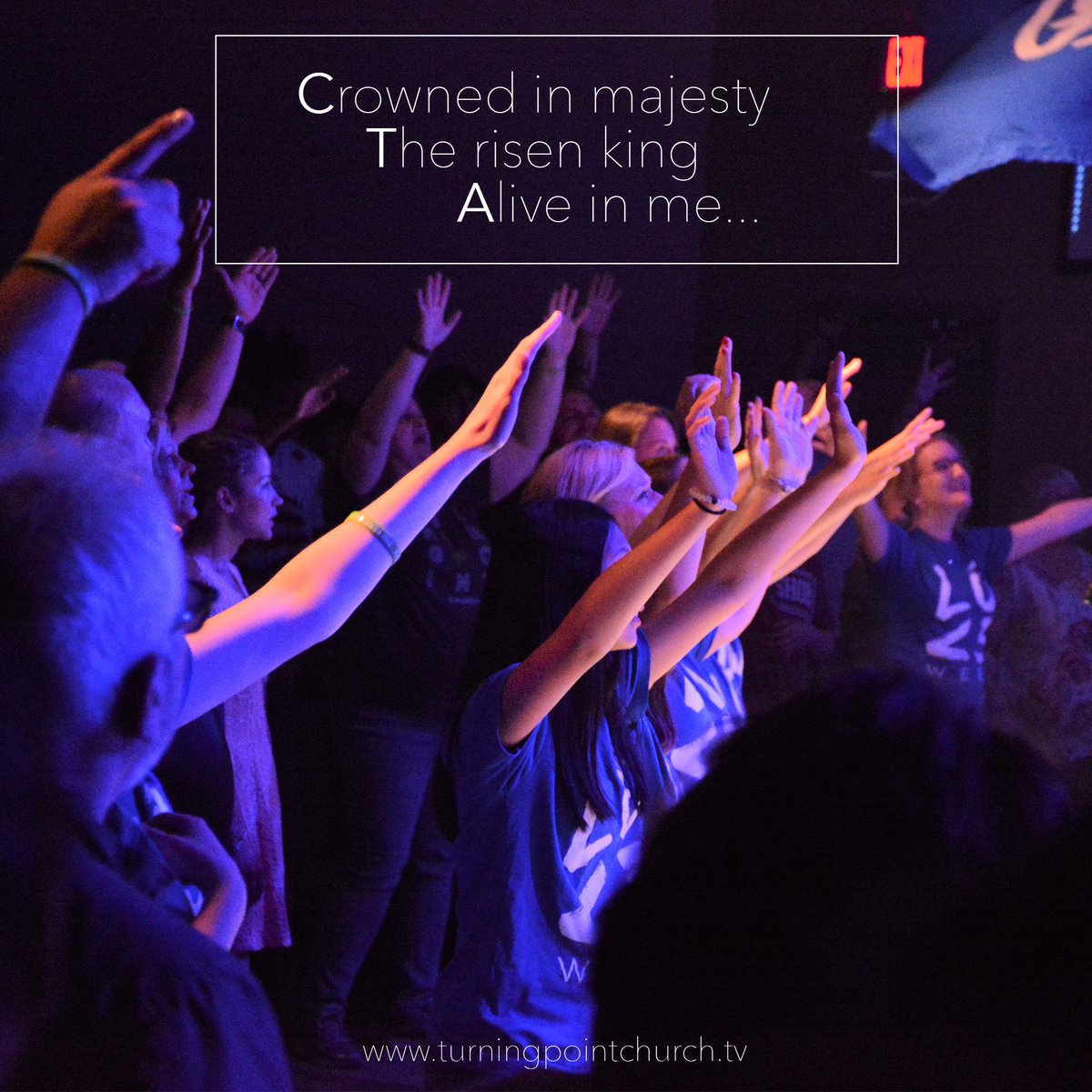 turn4good's tweet photo. Be with is this day in church at 9-10:30-12-5-6:15 to celebrate the risen King! #BannerOverUs #Grace #TPCEaster16 https://t.co/releLc5Swp
