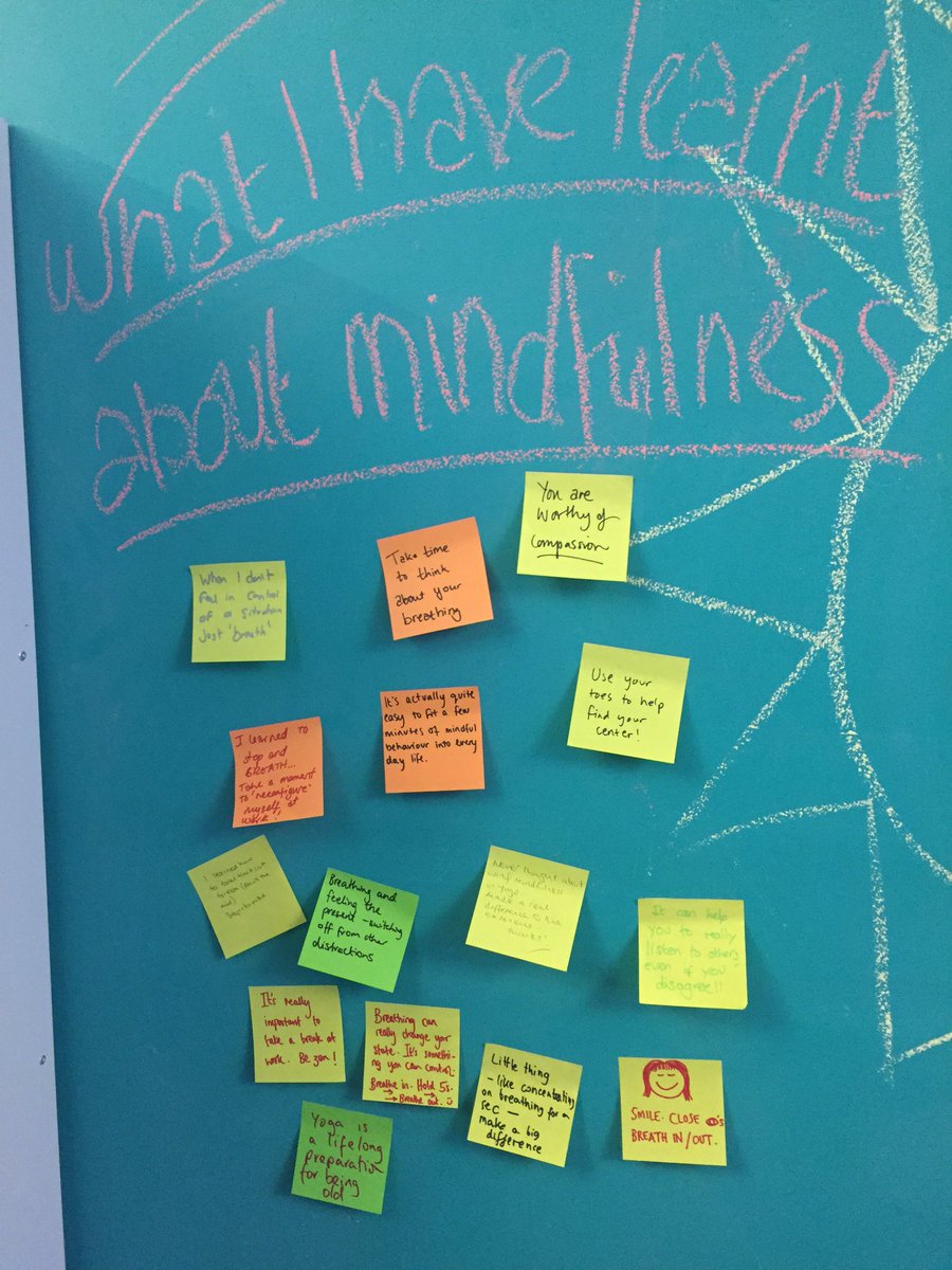 CodebarBrighton's tweet photo. Here are a few of the things our students learned about Mindfulness and Coding #MindTheCode https://t.co/FTHpyTTF05
