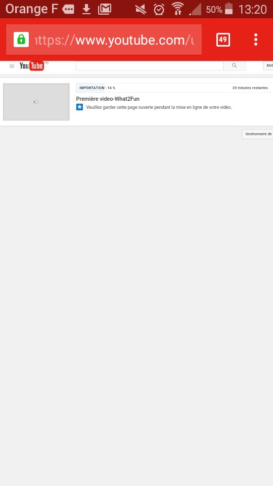 What2Fun's tweet image. Salut les ami(e) je met en ce moment même une vidéo en ligne! Je mettrai le lien de la vidéo une foie finie!Bye