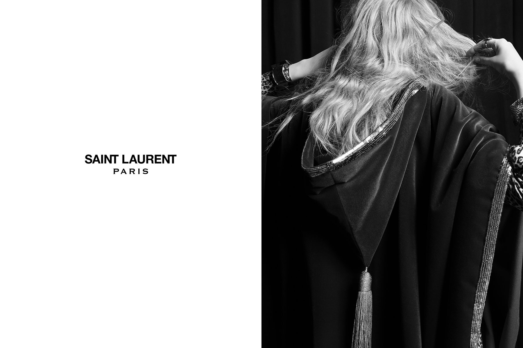 SAINT LAURENT on Twitter: "HAIR DIDIER MALIGE / MAKE UP AARON DE MEY /...