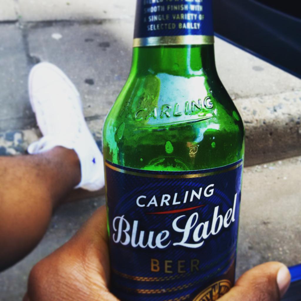 SMG0993's tweet photo. Single malt, Smoother than its closest competitor, I'm Loyal to my SAB... #Carlingbluelabel https://t.co/4UONav7qTh