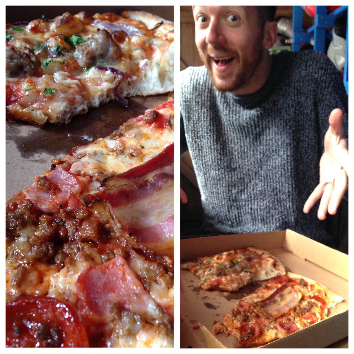 Surface2016's tweet image. Surface crew enjoying some @Voodoo_Rays. Definite contender for best pizza ever tasted #pizza