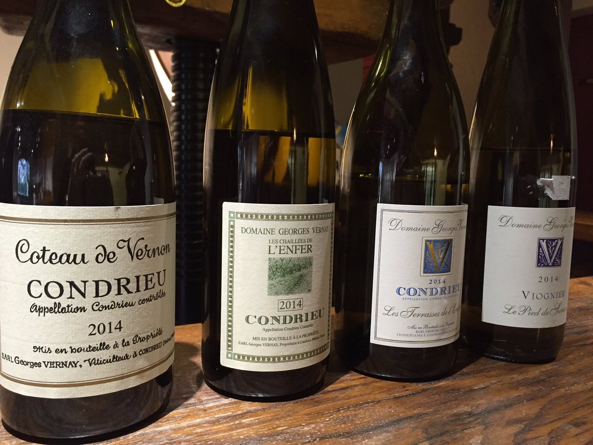 LoicParola's tweet photo. Condrieu tasting... Only the best #georgesvernay #lepapedecondrieu https://t.co/J5xUw4ATQa
