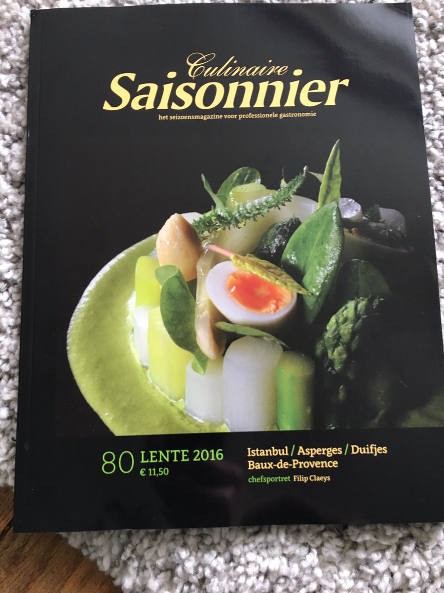 Na een lekker huiselijke paaslunch, tijd voor m'n eerste <a href="/Saisonnier/">Carine Van Steen</a> #zinin