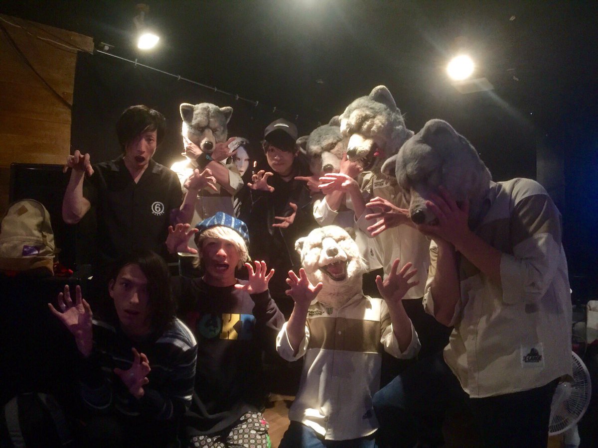 Man With A Mission On Twitter Together With The Oral Cigarettes