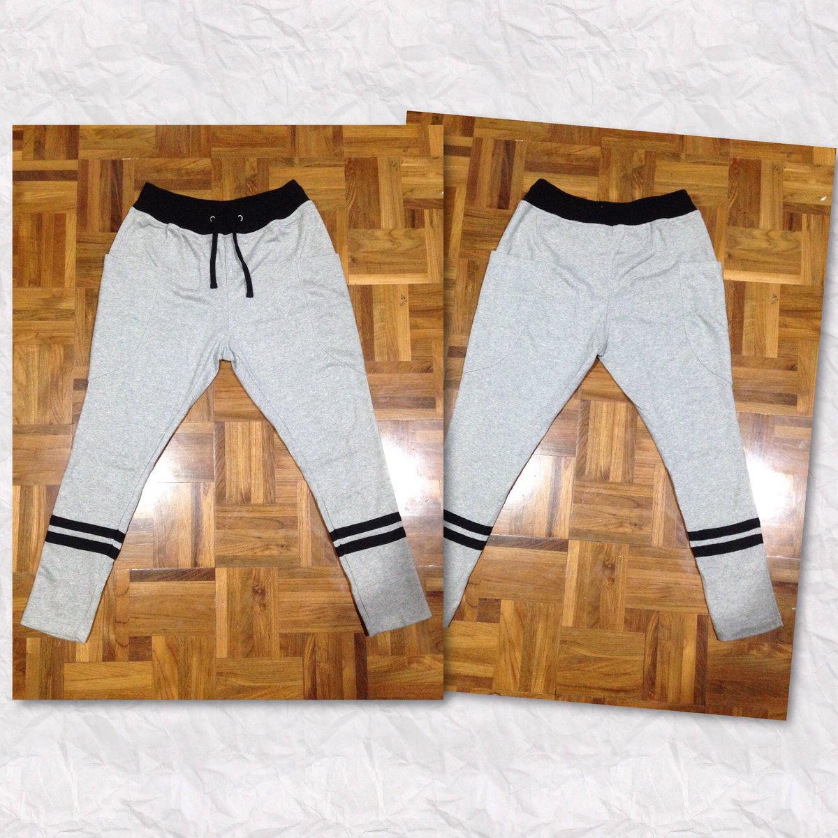 Harem grey stripes 260K size 28 30 32 34