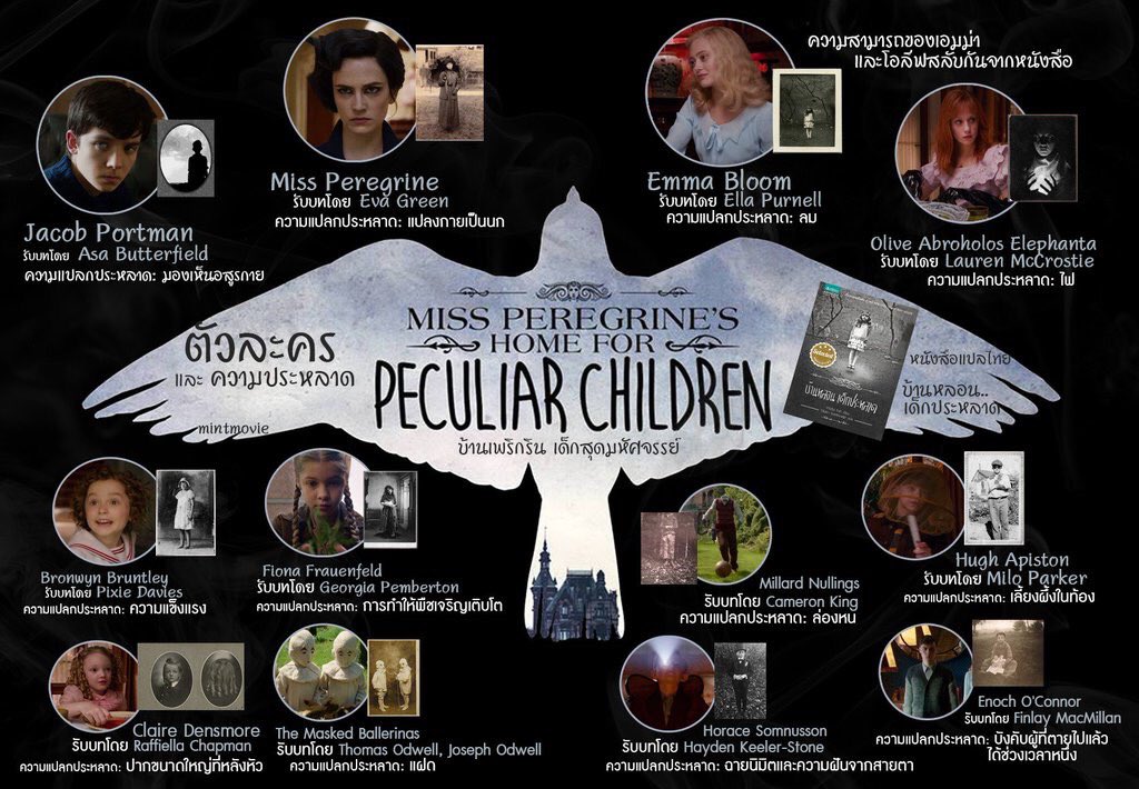 mint movie en twitter อ พเดตข อม ลเล กน อย missperegrine บ านเพร กร น เด กส ดมห ศจรรย ฉายไทย 29 ก นยายนน staypeculiar movietwit https t co d8zpm9gmfs